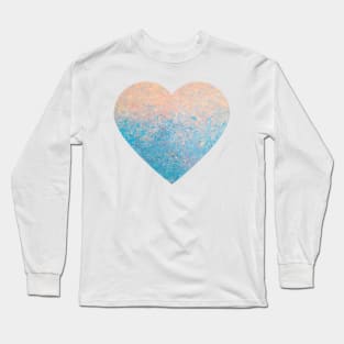 Coloful heart art Long Sleeve T-Shirt